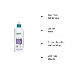 Himalaya Baby Body Lotion, For All Skin Types - 100 ml