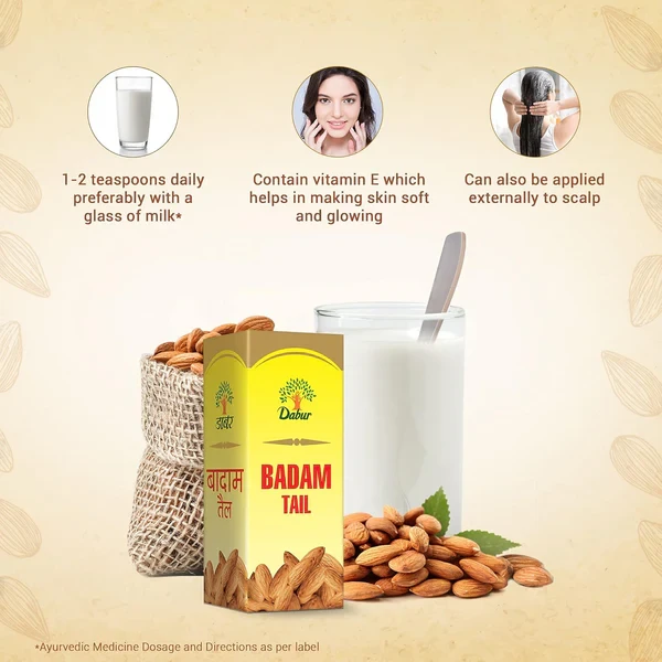 Dabur Badam Tail - 100ml - 100 ml