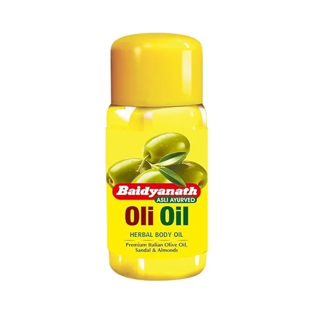 Baidyanath Moisturizing & Nourishing Body Oli Oil | Rich in Antioxidants & Vitamins for Deep Hydration, Skin Toning & Radiance | Reduces Fine Lines | 500 ml - 500 ml