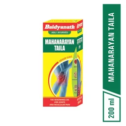 Baidyanath Asli Ayurved Mahanarayan Tail | Ayurvedic Joint Pain Relief Massage Oil - 50 ml