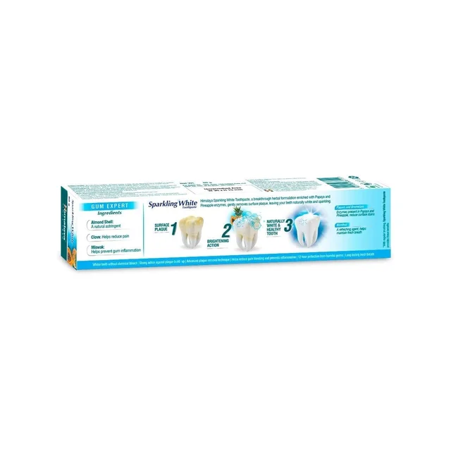 Himalaya Herbals Sparkling Whitening Toothpaste 150g - 150g