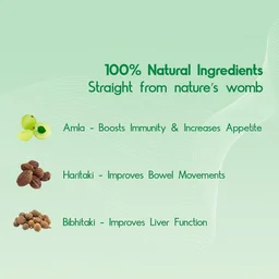 Dabur Triphala Churna | Eases Constipation, Acidity & Gas - 500 gm