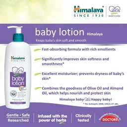 Himalaya Baby Body Lotion, For All Skin Types - 100 ml
