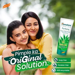 Himalaya Purifying Neem Face Wash|Clinically proven to fight against acne and pimples|Gently cleanses|100% naturally derived Neem|Works from 1st wash|For both men and women|100 ml - 100 ml