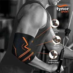 Tynor Elbow Support Air Pro - Web Orange, Large