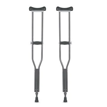 Astra Under Arm Crutches | Adjustable Elbow Support & Height | Light Weight | PVC grip Handle