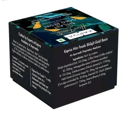 Kapiva Shilajit Gold Resin with Ashwagandha, Black Musli & Gokshura | For Stamina & Energy - 10 gm
