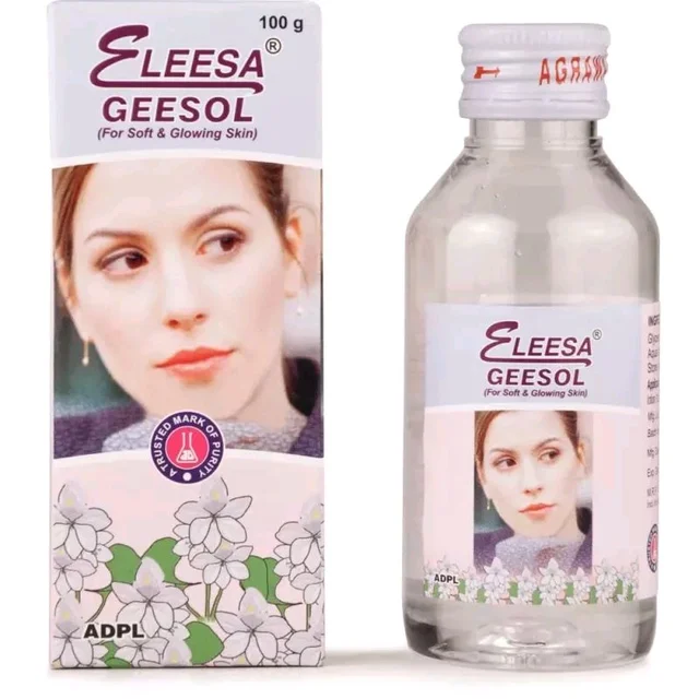 Eleesa Geesol Glycerin Aqua and Rose
by Agrawal Drugs