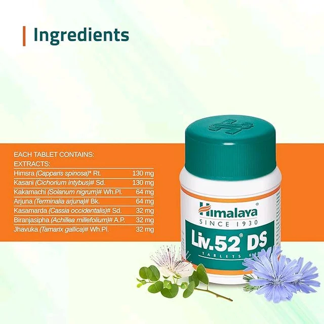 Himalaya Liv.52 DS Tablets 60 - 60 Tablet