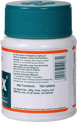 Himalya Himalaya Gasex | Tablets | 100 No'S - 100 No'S