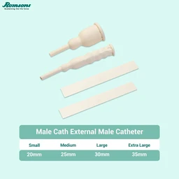 Romsons Male Cath External Male Catheter - Pack of 10, 20mm