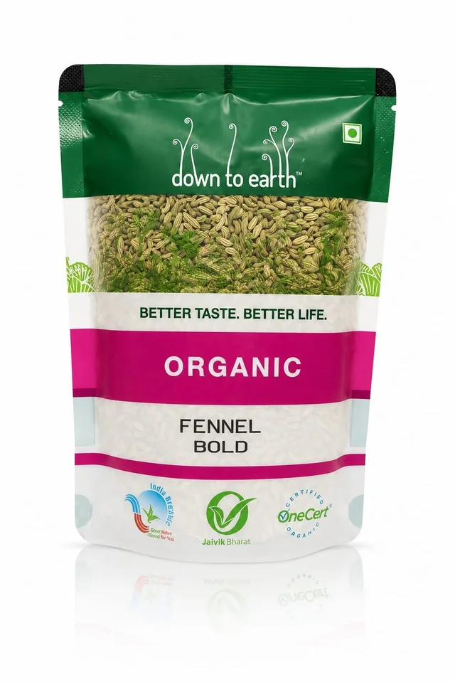 Organic Fennel Bold 250 g