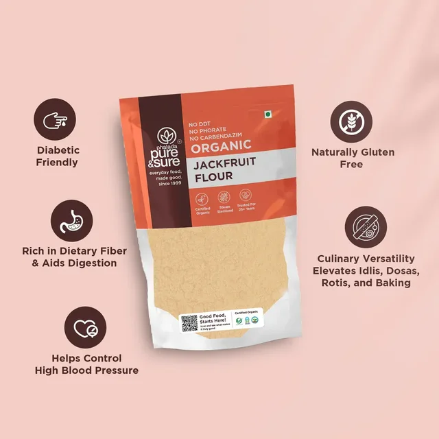 Pure N Sure Organic Raw Jackfruit Flour 500GMS