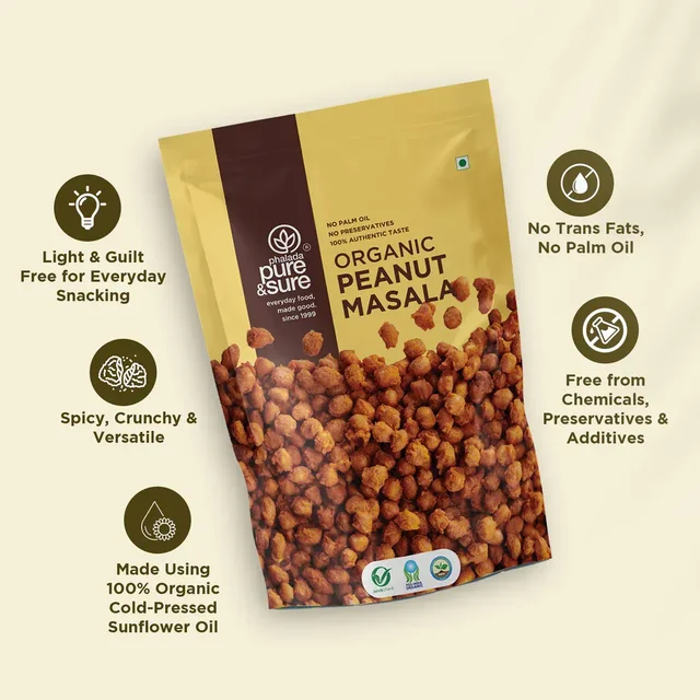 Pure N Sure Organic Peanut Masala 150GMS