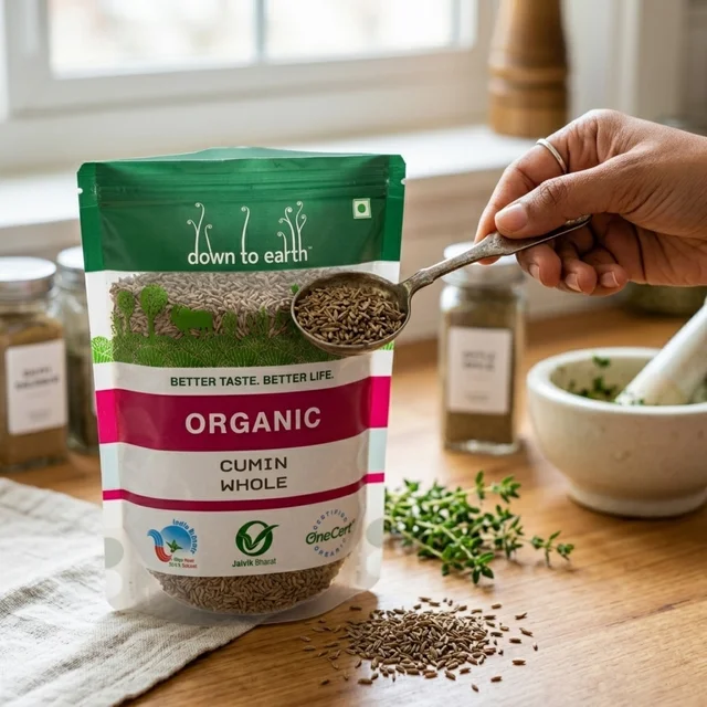 Down To Earth Organic Cumin Whole 250g