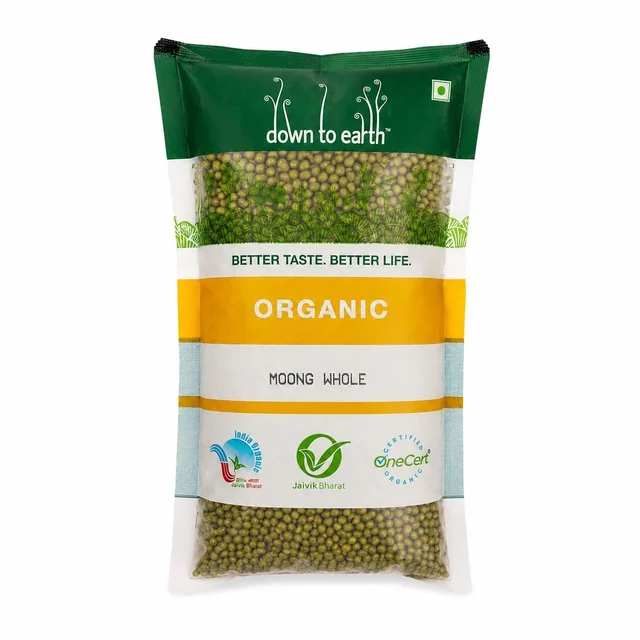 Organic Moong Whole 500 g