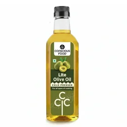 Conscious Food Organic Olive Oil Cold Pressed (1ltr)