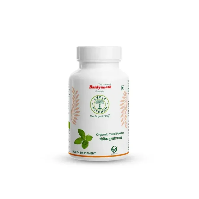 Organic Tulsi Powder 80Gm