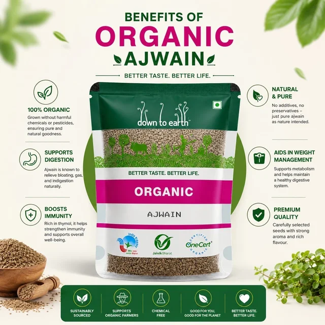 Organic Ajwain Seed 100Gm
