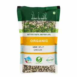 Down To Earth Organic Urad Split Chhilka 500g
