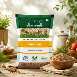 Down To Earth Organic Masoor Whole 500 g