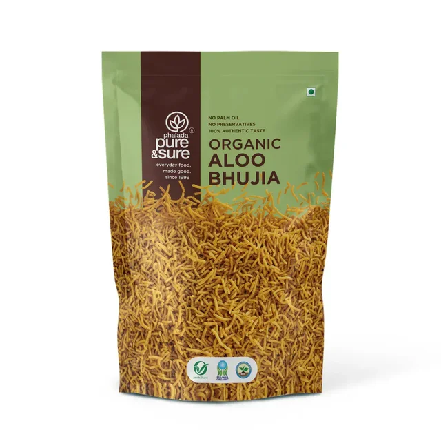 Organic Aloo Bhujia 120GMS