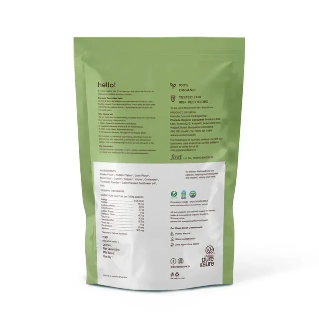 Pure N Sure Organic Aloo Bhujia 120GMS