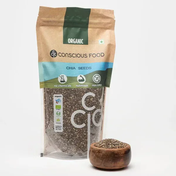 Conscious Food Chia Seeds (340G)