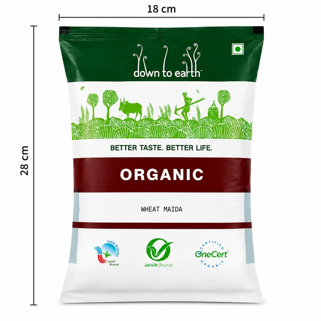 Organic Wheat Maida 500 g