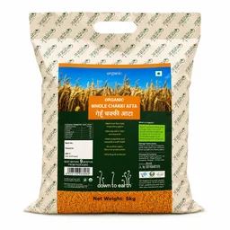 Down To Earth Organic Wheat Chakki Atta 5 Kg