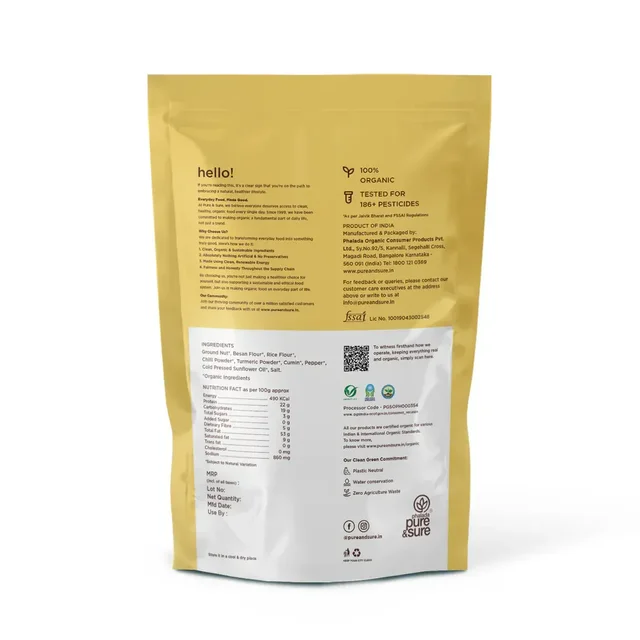 Pure N Sure Organic Peanut Masala 150GMS