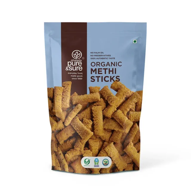 Organic Methi Sticks 120GMS