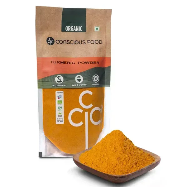 Conscious Food Turmeric Powder / Haldi (200G)