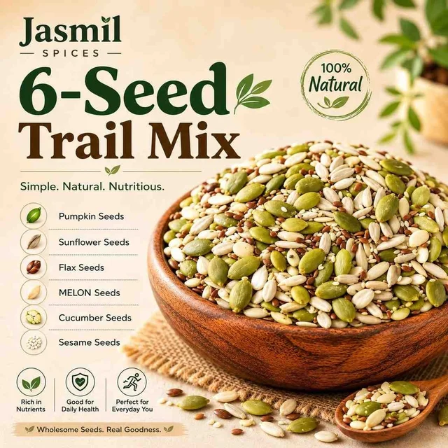 Jasmil 6-Seed Trail Mix