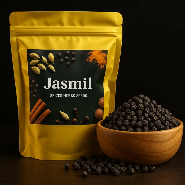 Black Pepper (Buy 2 * 50g packs) + Get Extra 1 * 50g FREE | Jasmil Spices