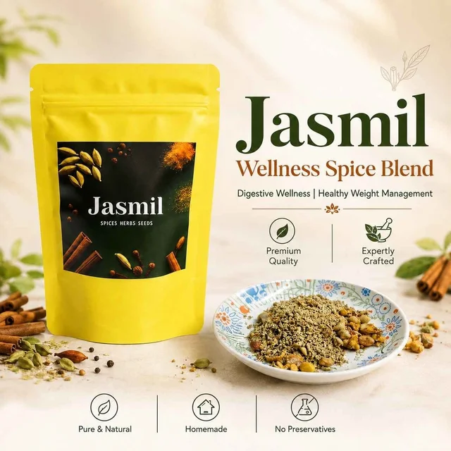 Jasmil Wellness Spice Blend | Digestive Wellness | Healthy Weight Management | Traditional Spices