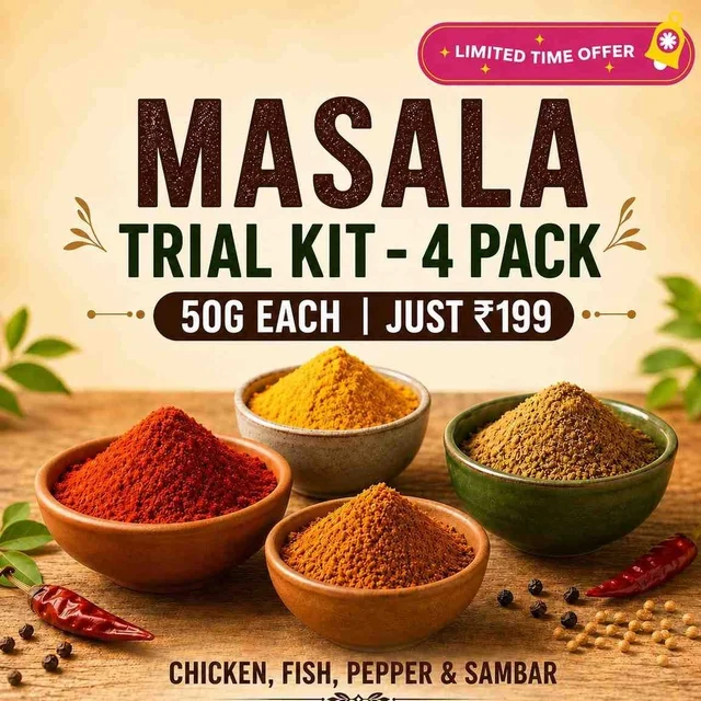 Mini Masala Trial Pack Offer– 4 for ₹199 | Free Shipping