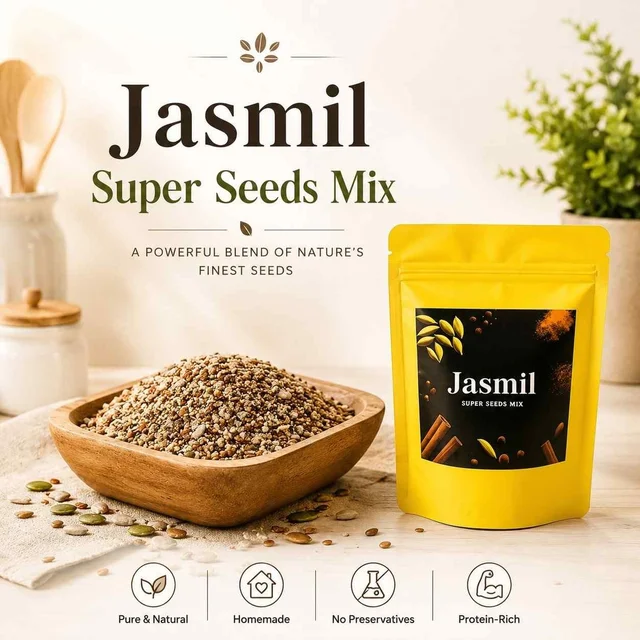 Jasmil Super Seeds Mix | Protein-Rich | Homemade