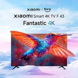 XIAOMI F Series 108 cm (43 inch) Ultra HD (4K) LED Smart Fire TV with Dolby Audio | Box Speakers | Alexa | 32GB Storage | Filmmaker Mode| Mi TV - F43