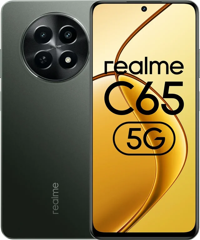Realme realme C65 5G Glowing Black (6GB/128 GB) - Realme C65
