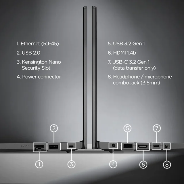Lenovo LENOVO LAPTOP V14-i5/13TH/8GB/512GB/DOS/(83A000NLIN) - 35.56 cm (14 Inch), Gray, Core i5, 13th Generation, 512 GB, 8 GB, DDR4, 13420H, Max Turbo Frequency upto 4.6 GHz, SSD, NO, Intel, Windows 11 Home, Laptop, Power Adaptor, User Guide, Warranty Documents