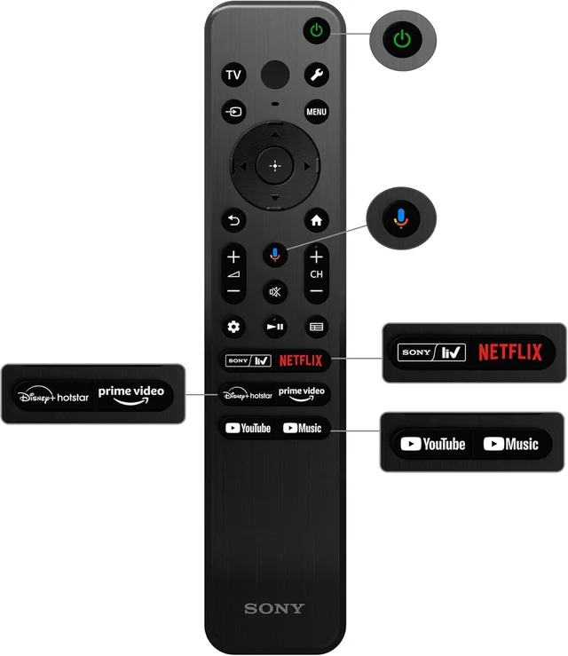 Sony BRAVIA 80 cm (32 inches) HD Ready Smart LED Google TV KD-32W835 (Black) - 32W835