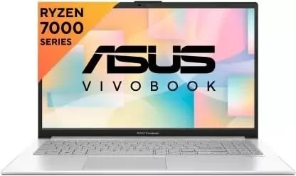 ASUS Vivobook Go 15 (2023), AMD Ryzen 3 7320U, 15.6-inch (39.62 cm) FHD, Thin & Light Laptop (8GB/512GB SSD/Windows 11/Office 2021/Alexa Built-in/Cool Silver/1.63 kg), E1504FA-NJ321WS - 39.62 cm (15.6 Inch), Silver, Ryzen 7 Hexa Core, 512 GB, 8 GB, LPDDR5, 7320U, up to 4.1GHz, SSD, NO, AMD, 6MB, AMD Radeon AMD, Windows 11 Home, Laptop, Power Adaptor, User Guide, Warranty Documents