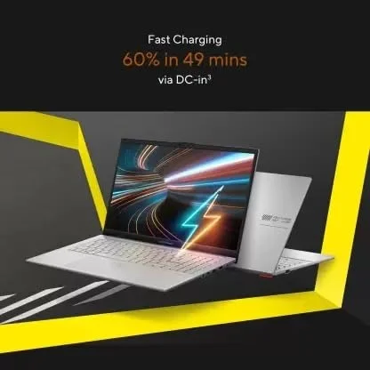 ASUS Vivobook Go 15 (2023), AMD Ryzen 3 7320U, 15.6-inch (39.62 cm) FHD, Thin & Light Laptop (8GB/512GB SSD/Windows 11/Office 2021/Alexa Built-in/Cool Silver/1.63 kg), E1504FA-NJ321WS - 39.62 cm (15.6 Inch), Silver, Ryzen 7 Hexa Core, 512 GB, 8 GB, LPDDR5, 7320U, up to 4.1GHz, SSD, NO, AMD, 6MB, AMD Radeon AMD, Windows 11 Home, Laptop, Power Adaptor, User Guide, Warranty Documents