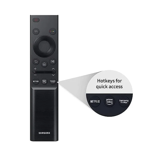 Samsung 43" Crystal 4k UHD Smart LED TV , solar remote (3 Year Brand Warranty) (HG43BU800AK) - HG43BU800AK