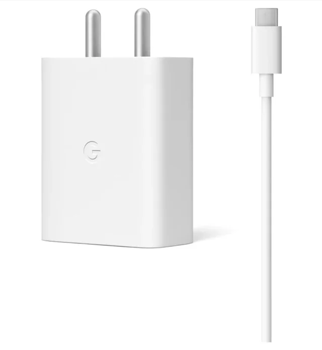 Google 30W 5A, USB C, Power Charger Combo for Google Devices GA02431-IN (Type C to C Cable Included) - 30W WITH CABLE