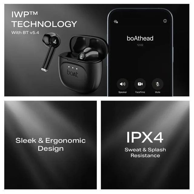 boAt Boat Airdopes 138 Gen 2, 13mm Drivers, 70H Battery, ENx Tech, Beast Mode 45 ms Low Latency, ASAP Charge, Bluetooth Earbuds, TWS Ear Buds Wireless Earphones with mic - 138 GEN2