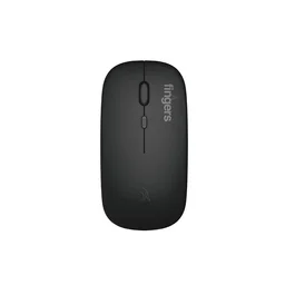 FINGERS ComboRegal-D4 Wireless Deskset (Slim Design, X-Scissor Keys Laptop-Style Typing, Dual Mode - USB + Bluetooth, Rechargeable Type-C, 1600 DPI & Multi-Device Compatible), Carbon Grey - REGAL D4