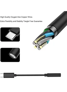 Apple USB Type C to 3.5 mm Audio Jack Connector, Headphones Jack Converter Compatible with Galexy S8 Plus, S9, S9 Plus, S10 Plus,S10 Lite,S23 Ultra,S20 FE, S21, S20, S22 & Other Samsuung Devices pk 1 - C TO 3.5 MM JACK