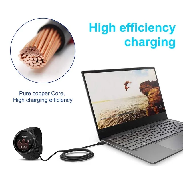 Apple 1M USB Charger Cable Fast Charging Cradle for Watch - WATCH CABLE 1M USB